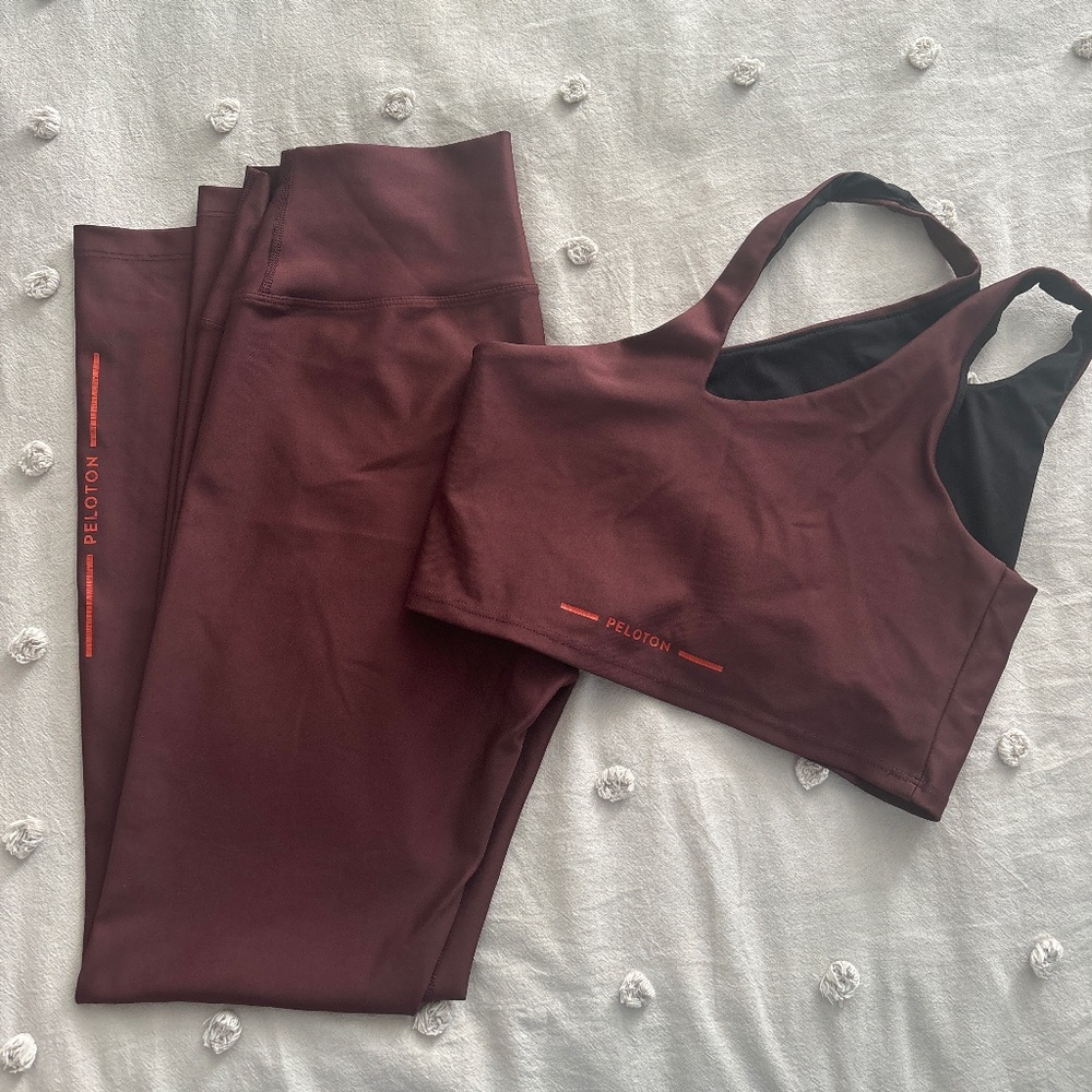 Peloton Legging and Bra Set